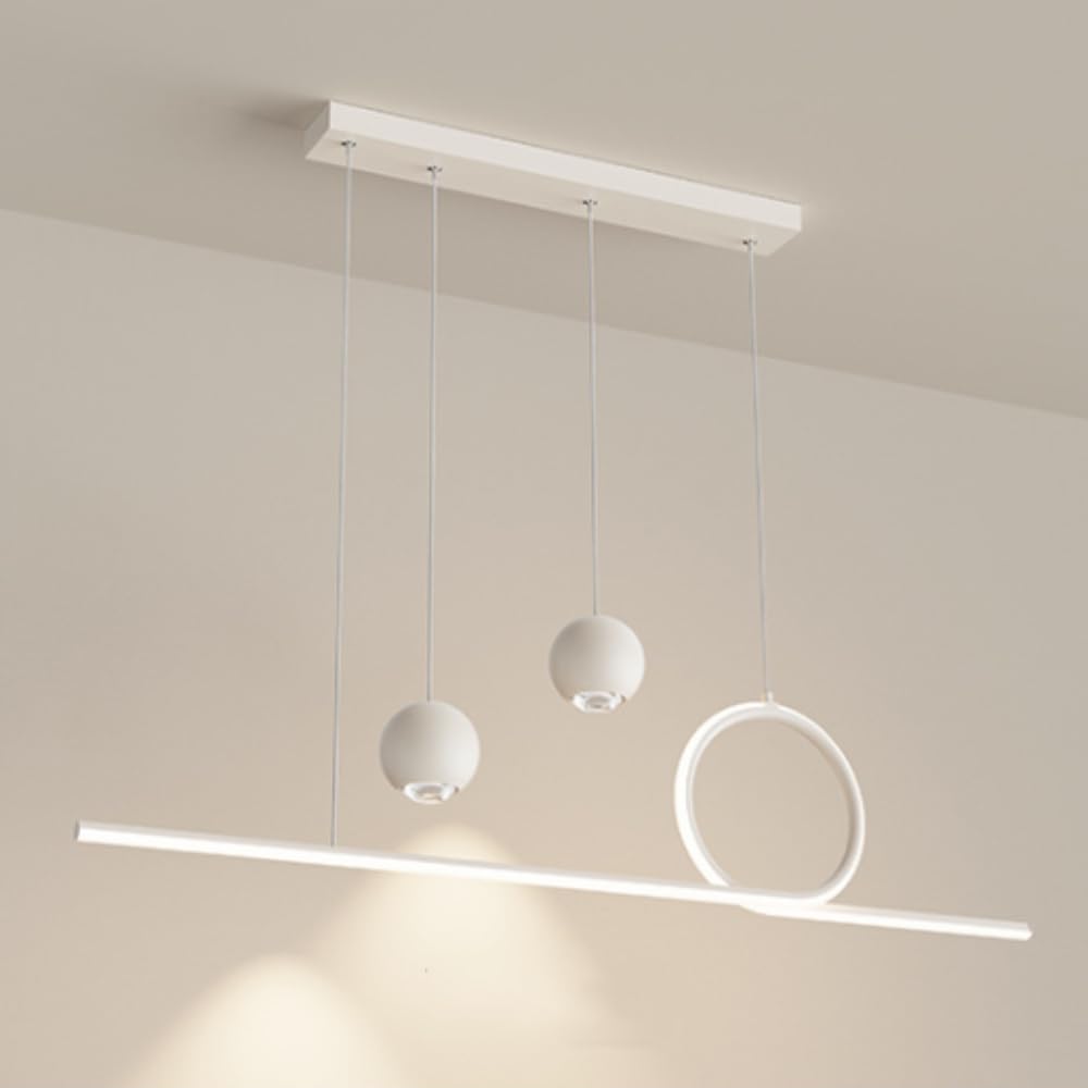 Suspension LED nordique pour illuminer vos dîners au-dessus de la table à manger familiale