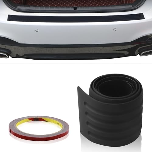 Protezione Paraurti Posteriore ZUWIJEQ - Nastro In Gomma Per Bagagliaio Auto, SUV E Camion - Foto 5