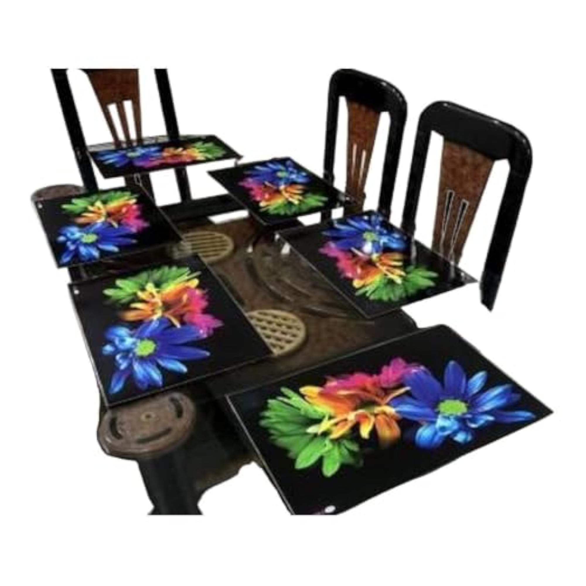 Classy PVC Printed Table Cover Multipack
