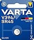 VARTA Batterien V394/SR45 Knopfzelle, 1 Stück, Silver Coin, 1,55V, kindersichere Verpackung, für elektronische Kleingeräte - Uhren, Autoschlüssel, Fernbedienungen, Waagen