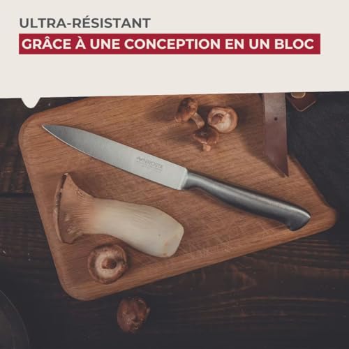 Nirosta Couteau de Cuisine Lame 12 cm en Acier Inoxydable – vue 5