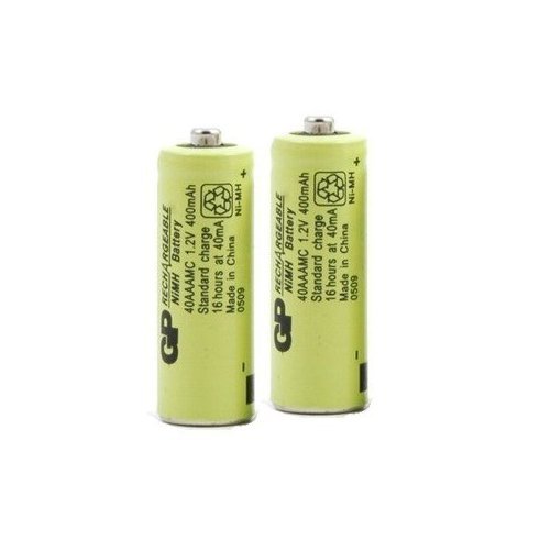 Qualitätsakku von GP - Akku zu Hagenuk Schnurlos Telefon Classico 2 x 1.2V 400mAh NiMH (2 Stück) Qualitätsakku von GP - Akku zu Hagenuk Schnurlos Telefon Classico 2 x 1.2V 400mAh NiMH (2 Stück)