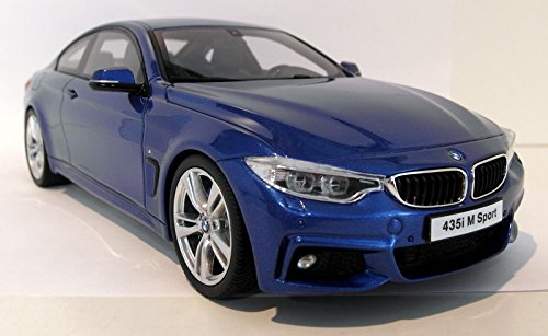 BMW 435i M-Sport, metallic-blau, Modellauto, Fertigmodell