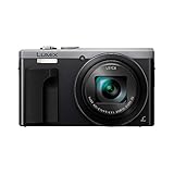Panasonic Lumix TZ80 | Appareil Photo Compact Zoom Puissant (Capteur 18MP, Zoom LEICA 30x F3.3-6.4, Viseur, Ecran tactile, Vidéo 4K, Stabilisation) Silver – Version Française