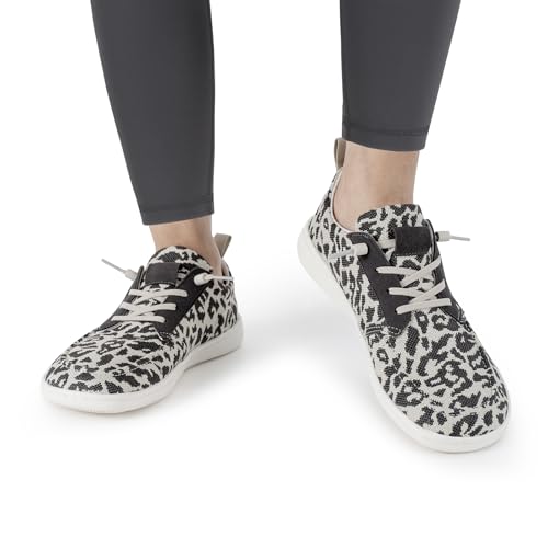 Image of Women Barefoot Wide Toe Box Shoes - Minimalist Barefoot Shoes with | Zero Drop Sole | Dress Slip-ons for Walking