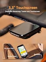 iGPSPORT BSC500 Fahrradcomputer, 3,3-Zoll-Touchscreen, Karten- und Sprachnavigation, E-Bike-Modus, Virtuelles Fahren, ANT+BLE, IPX7 – Ansicht 3