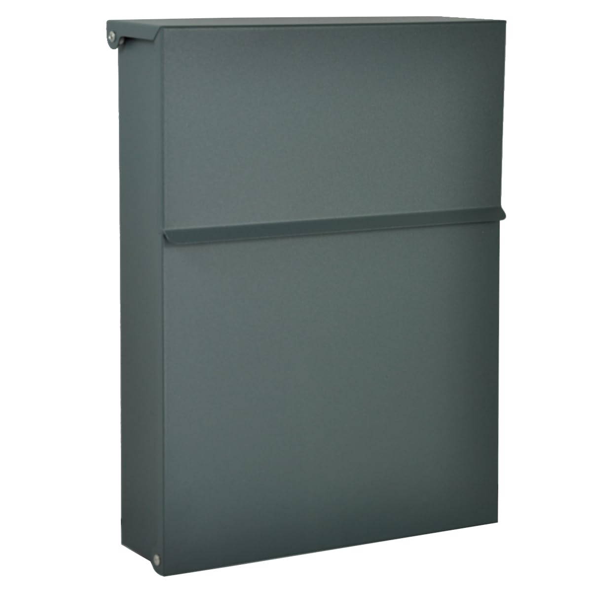 Boîte aux lettres murale sans compartiment à journaux, couleur gris anthracite mat RAL 7016 Mini 30 x 23 cm