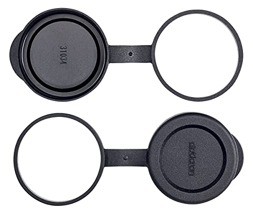Opticron 42mm Rubber Objective Lens Covers OG S/M Pair fits Models with Outer Diameter 50-51mm, Black, (31034)