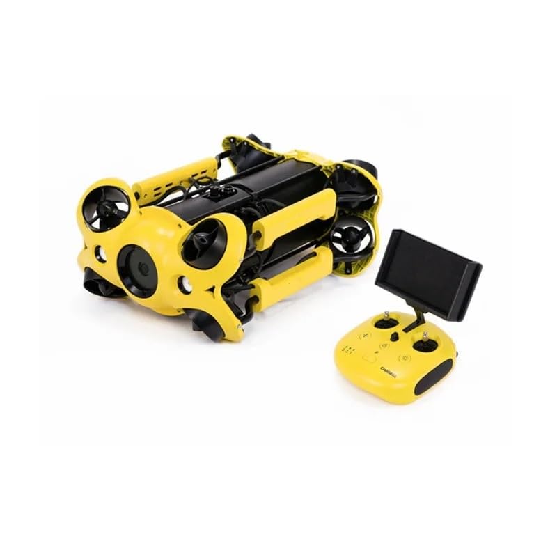 HMLTD Underwater Drones Rescue Robot ROV 100M With 4K EIS UHD RC Drone With Robotic Arms 360° All-Round Movement For Rescue Searching
