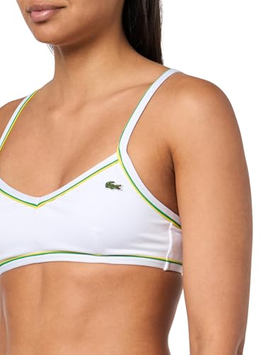 Lacoste Women's Trim Accent Swim Top3