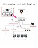 VEVOR Hybrid-Solarwechselrichter, 3500 W, All-in-One-Wechselrichter mit reinem Sinus, 24 V DC auf 220/230 V AC, mit integriertem 100 A MPPT-Solarregler, für netzunabhängige Blei-Säure-Lithium-Batterie – Ansicht 8
