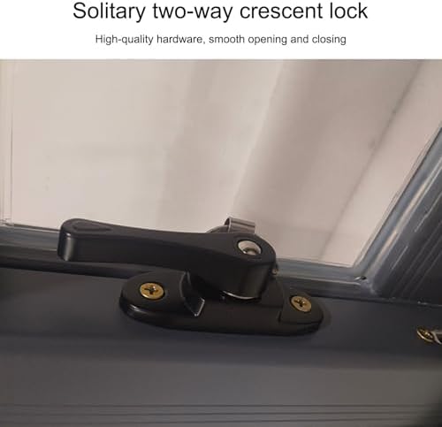 Small Sliding Window - Flush Mount Tempered Glass & Fiberglass Screen for Sheds, Chicken Coops, Playhouses, Garages, and Barns (Black, 31.5x31.5in)