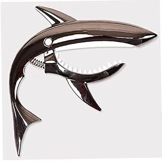 Zonster 1pc en Alliage De Zinc De Guitare Capo Shark Capo Guitare Électrique avec Good Feeling Main pour Acoustique… - Les Beatles, Paul McCartney, John Lennon, RIngo Starr, George Harrison Zonster 1pc en Alliage De Zinc De Guitare Capo Shark Capo Guitare Électrique avec Good Feeling Main pour Acoustique… – Image 6