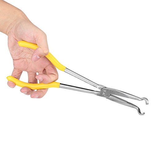 O-Shape Needle Nose Pliers, Akozon Long Pliers 270mm Needle Nose Pliers Extra Long Pliers Tip Craft RepairingTool (O-Form) Long Pliers - Image 4