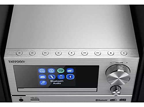 Kenwood M-7000S-S Microketting, zilverkleurig, met Bluetooth, USB, CD, Radio DAB+ of FM - Image 6
