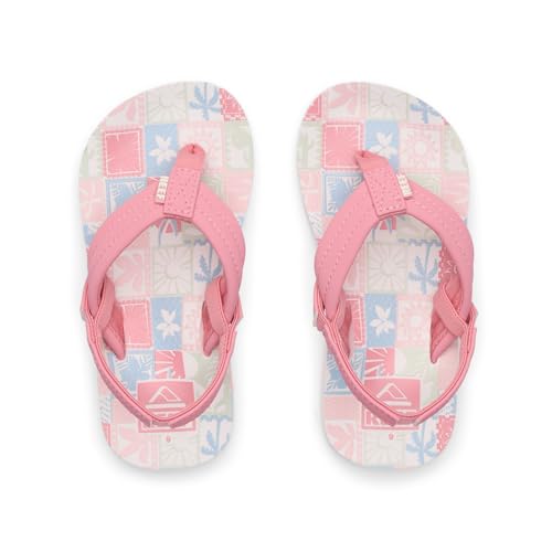 Image of REEF Girls Toddler /Little Kid Ahi Beach Flip Flop, Soft Cushion Footbed, Water Friendly