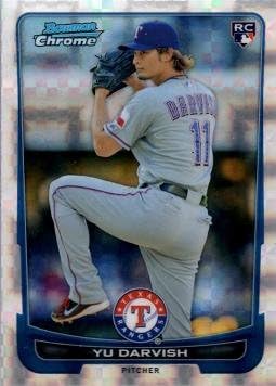 2012 Bowman Chrome Xfractor #84 Yu Darvish Baseball Rookie Card