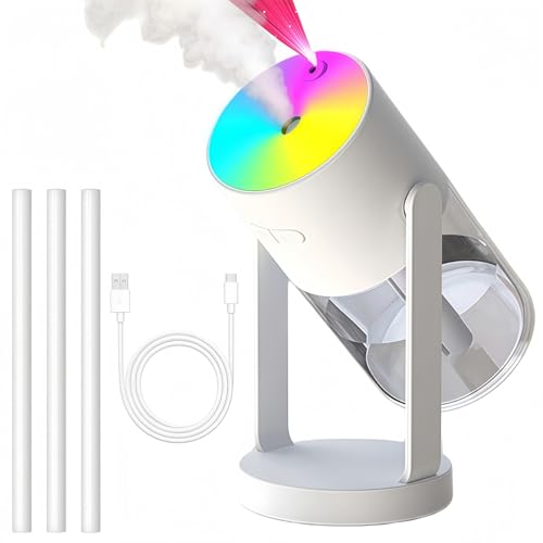 UEISODC Bedroom LED Humidifier & Oil Diffuser