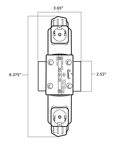Summit Hydraulics D60-1A-12V Electric Hydraulic Double Acting Directional Control Valve thumb #4