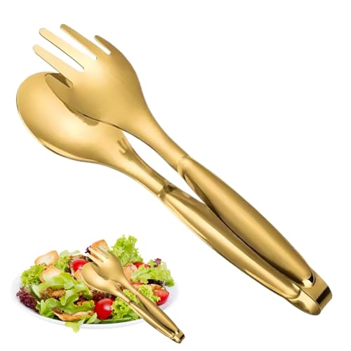 Stainless Steel Cooking Tongs, Heat Resistant Grilling Clamp, Kitchen Serving Tool with 7.95IN Build, Barbacoa Catering Accessory, Cooking Tong with Comfortable Grip for Wedding Party