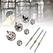 EVTSCAN Needle Fluid Nozzle Air Cap Kit 3 Sets H 827 1.4 1.7 2.0mm Stable Performance Brass Plastic Size Set Up Spray Atomizing for Automotive Industrial Woodworking