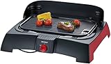Severin 2786 - Barbacoa Eléctrica 1600 W Con Corta vientos y Parrilla