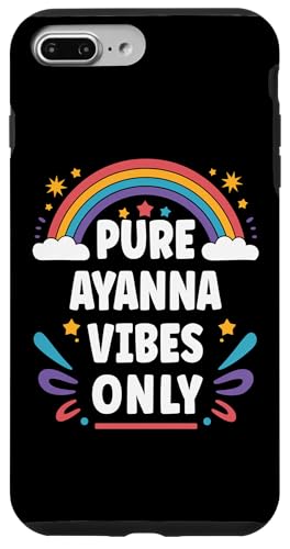AYANNA Vibes Only Cute Retro Girls AYANNA Name �X�}�z�P�[�X iPhone 7 Plus/8 Plus �p