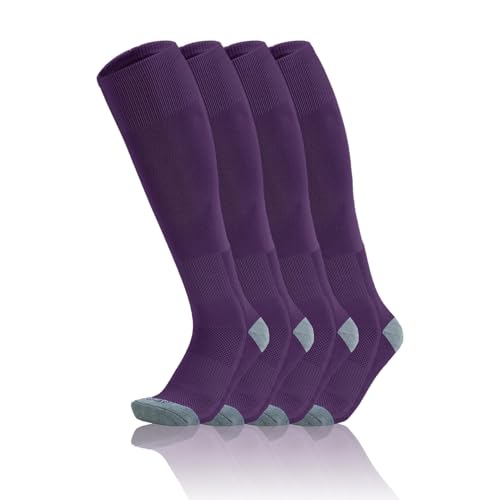 Image of Toddler Baseball Socks Youth Softball Tee Ball Kids Soccer Socks 2 Pairs