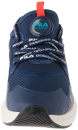 Tênis Fit Jogger, Fila, Feminino, Marinho/Azul/Rosa, 37