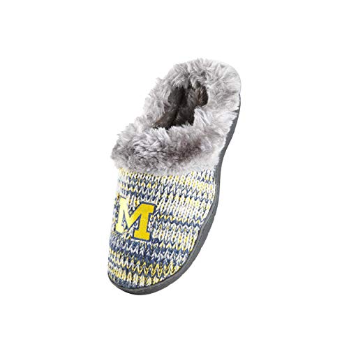 Image of FOCO Womens NHL Team Logo Peak Slide Slippers