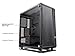 Thermaltake The Core P6 TG Black Edition transformable ATX Mid Tower Fully Modular Computer Case with Tt LCS Certification CA-1V2-00M1WN-00