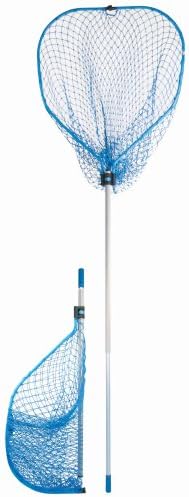 StowMaster SS116Y Saltwater Series Precision Landing Net, Silver/Blue