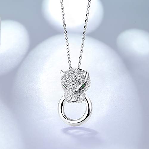 Santuzza 925 Sterling Silver Animal Gemstone Pendant for Women4