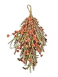 LSKYTOP Fall Harvest Swag Decorative Swag 19inch with Wheat Ear Fall Leaves Artificial Flower for...