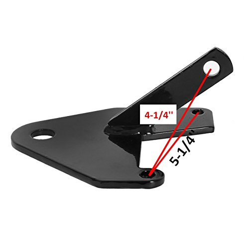 HEKA for Honda 250 Recon TRX ATV Hitch 1997-2017 with Hardware and Powder Coated Finish - Thumbnail 5