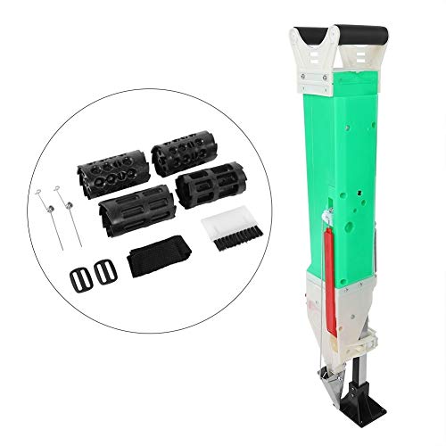 Rockyin Adjustable Manual Handheld Garden Home Seeder Seed Fertilizer Spreader