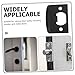 SHINEOFI 2 Sets Stainless Steel Door Reinforcement Kit of Deadbolt Strike Plates for Enhanced Security Easy Tool Installation Compatible with Doors