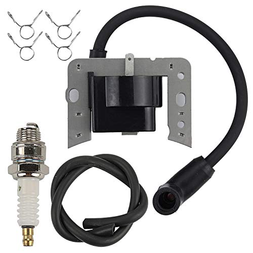 Wellsking 34443 Ignition Coil Module fits Tecumseh 34443A 34443B 3443C 34443D AV520 LH195 H35 H40 H50 H60 H70 OH195 TH139 TV085 TVM140 TVXL840 VLV126 LEV100