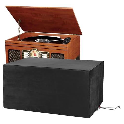 TXEsign Record Player Dust Cover Compatible with Victrola Nostalgic 6-in-1/Nostalgic...