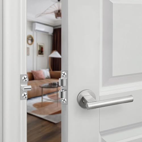 Kugelschnäpper, 8 Stück Verstellbaren Doppelkugelschnäpper Möbelschnäpper Schrankverschluss Schrankschnäpper Türverschluß Halte Verschluss Türschnäpper mit Schrauben