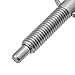 HALLMERS M8 x 27mm Thread 5mm Pin Diameter Indexing Spring Plunger Self Locking with Pull Ring - Stainless Steel Retractable Loaded Bolt Notch Keyring Threaded Index Accessories Mechanism Tool, 41802