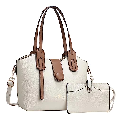 2026 New Large Capacity Single Shoulder Mother And Child Bag, Package Handbag For Women(White)