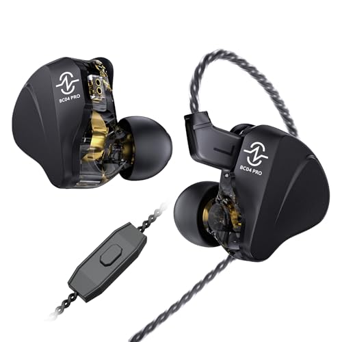 Amazon.co.jp: 【CCZ BC04Pro】 イヤモニ 有線 イヤホン 有線 イヤモニ