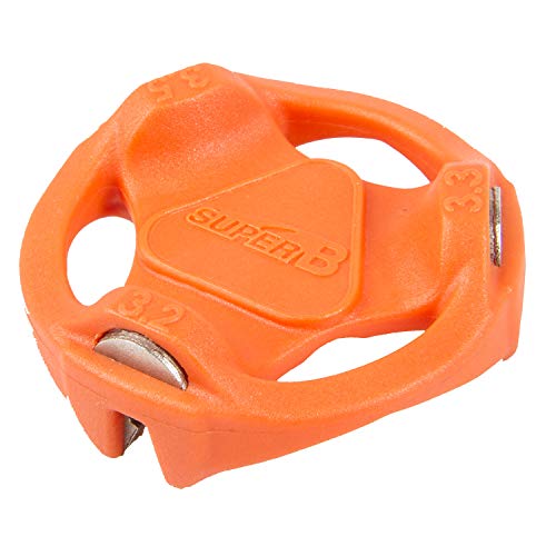 Super B Ciclo, Chiave Tiraraggi Unisex Adulto, Arancio, 3 in 1