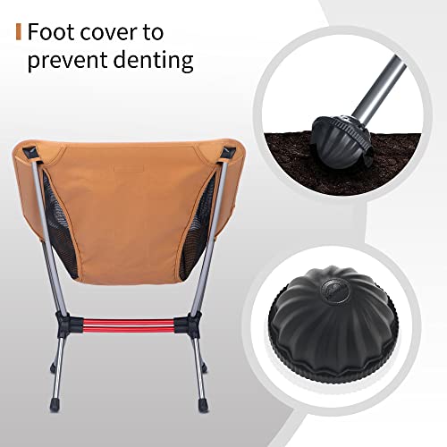 Image of Naturehike YL08 Ultralight Camping Chair - Only 2.12 LBS, Anti-Sinking Feet