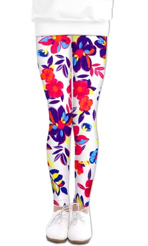 Image of LUOUSE Girls' Leggings Full Length Comfy Pants Trousers 4-13 Years