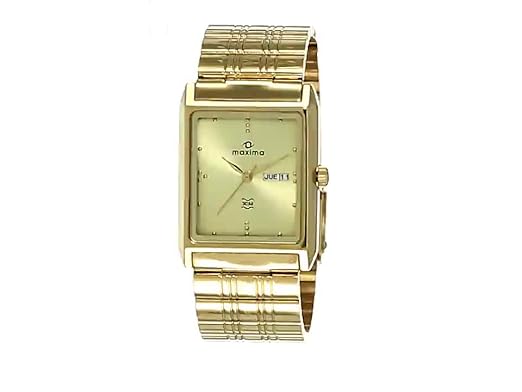 maxima rectangular watches