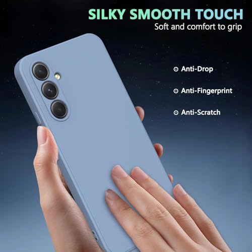 ULXITEYU Soft TPU Slim Case for Samsung Galaxy S24 FE, Lightweight, Snug Fit, Drop-Resistant, Shock-Absorbent, Scratch-Resistant, Grass Gray - image 6