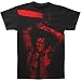 Evil Dead II Ash Williams Big Print Subway tee (Medium) Black