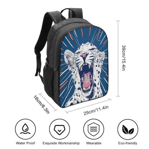 Bolso del cabrito de leopardo para evitar dolor de espalda en niños pequeños 2